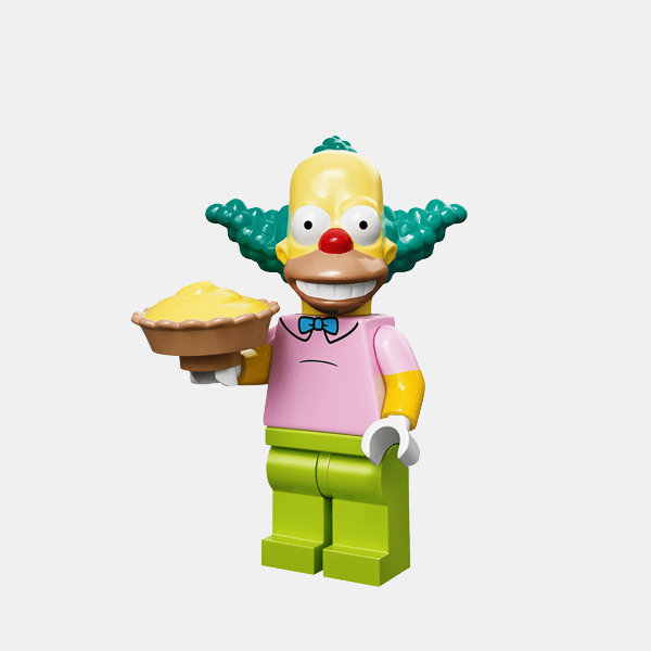 Krusty the Clown - Lego Minifigures 71005 The Simpsons Series 1 - colsim-8