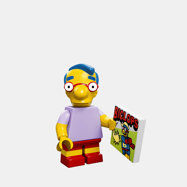 Milhouse Van Houten - Lego Minifigures 71005 The Simpsons Series 1 - colsim-9