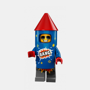 Firework Guy - Lego Minifigures 71021 Series 18 - col18-5