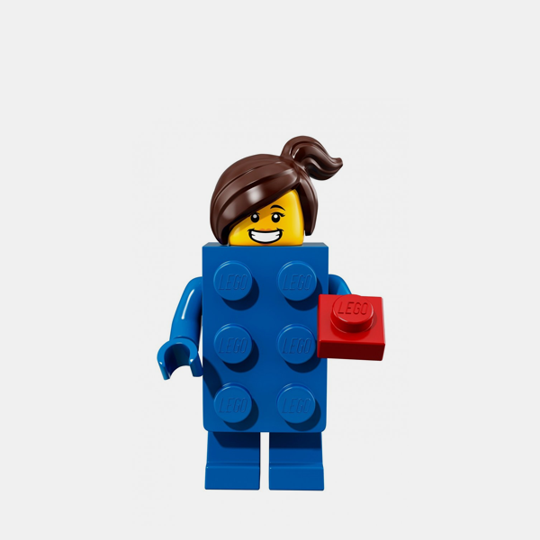 Brick Suit Girl - Lego Minifigures 71021 Series 18 - col18-3