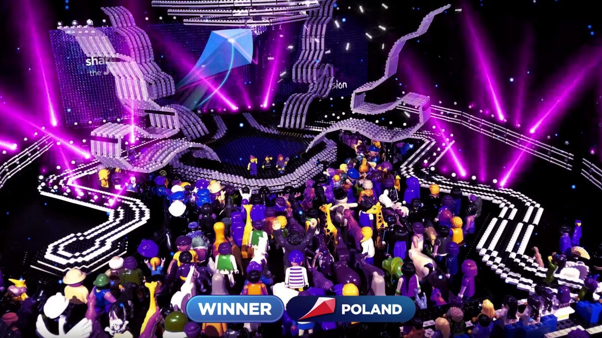 Eurowizja Junior w Gliwicach - wersja LEGO