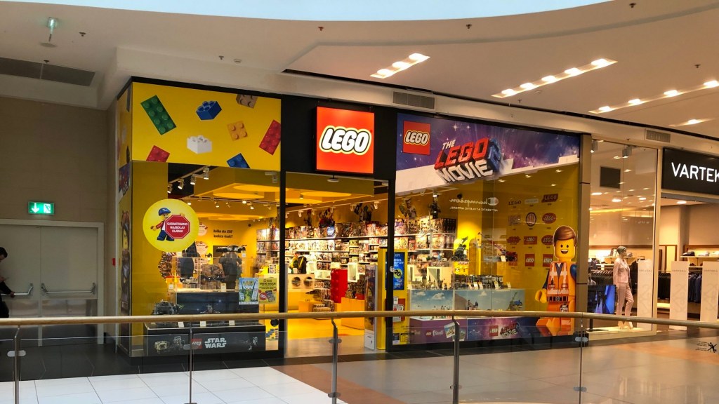Sklepy LEGO, fot. mat. prasowe