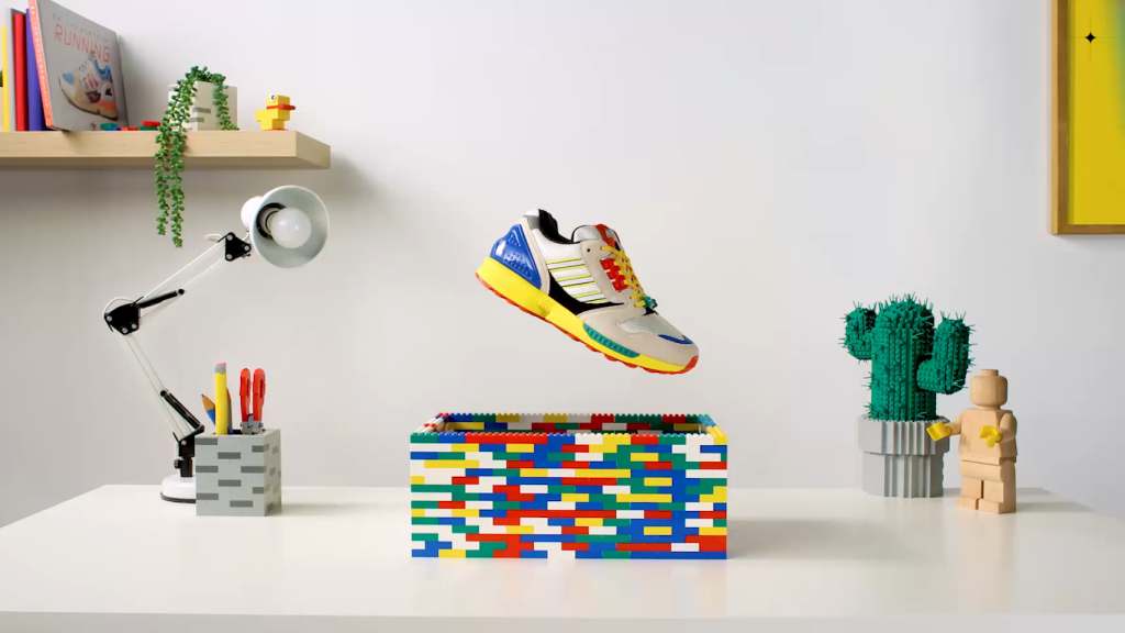 LEGO Adidas ZX 8000, fot. mat. prasowe