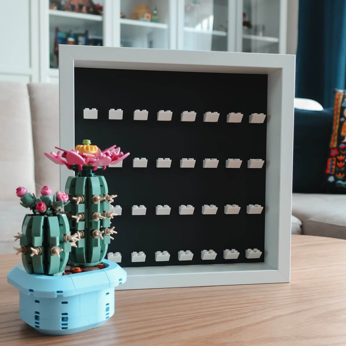 Klasyczna ramka na 32 minifigurki z klocków LEGO