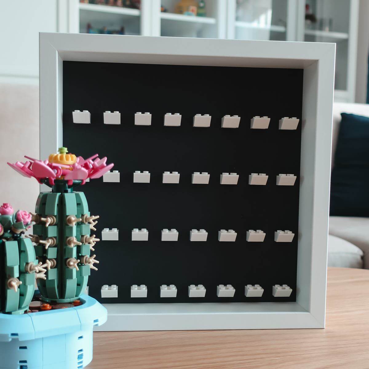Klasyczna ramka na 32 minifigurki z klocków LEGO