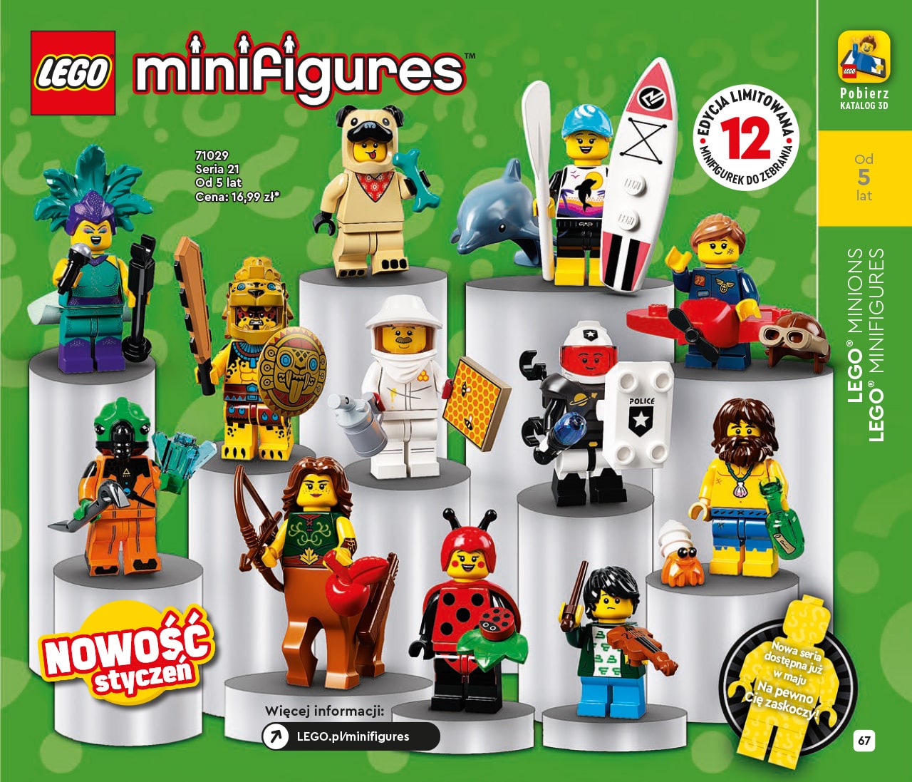 Katalog LEGO styczeń-maj 2021 - wersja polska - 67 - LEGO Minifigures