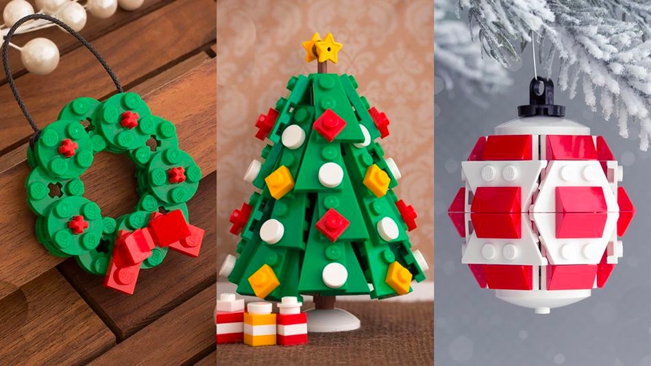 Ozdoby świąteczne i dekoracje DIY z LEGO, fot. CHRIS MCVEIGH