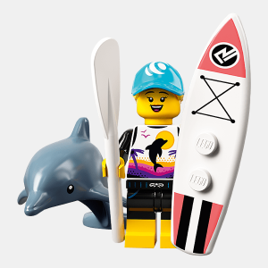 Paddle Surfer - Lego Minifigures 71029 Series 21 - col21-1