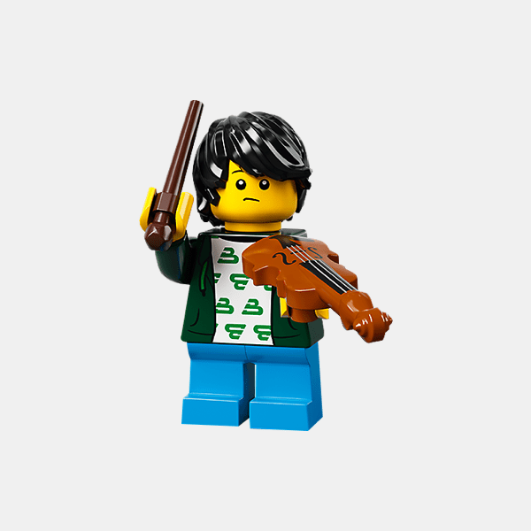Violin Kid - Lego Minifigures 71029 Series 21 - col21-2