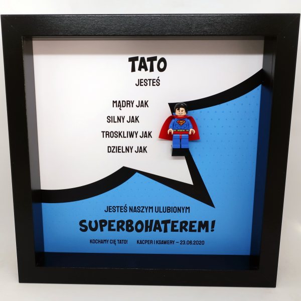 Tata Superbohater - jedna figurka