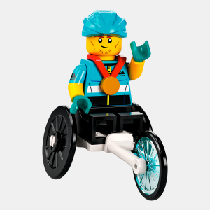 Wheelchair Racer - Lego Minifigures 71032 Series 22 - col22-12