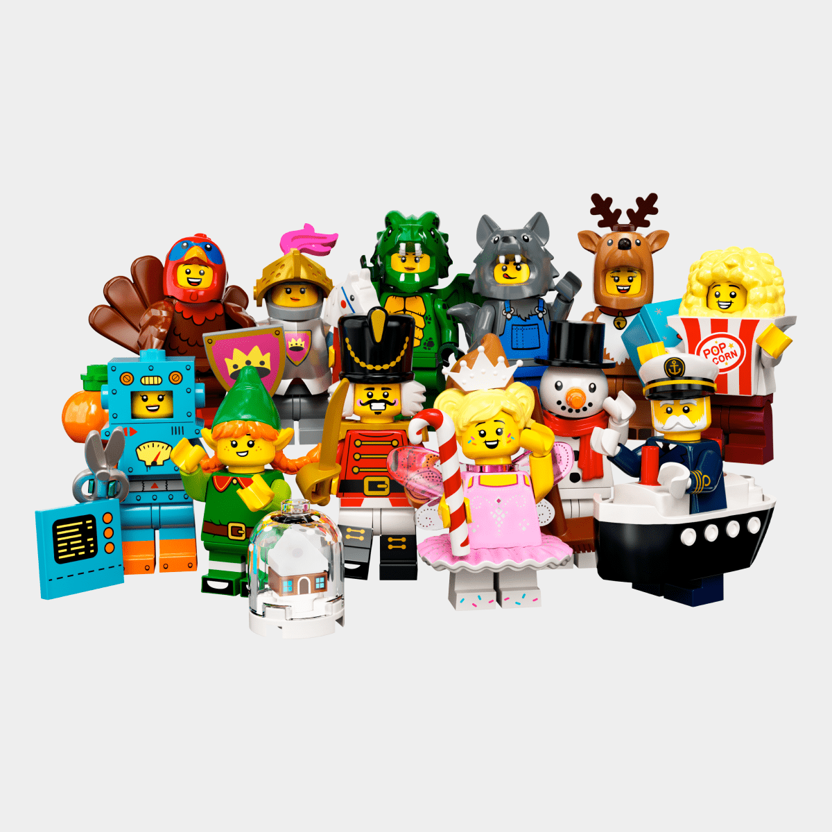 Kompletna kolekcja - Lego Minifigures 71034 Series 23 – Figurkowe ramki