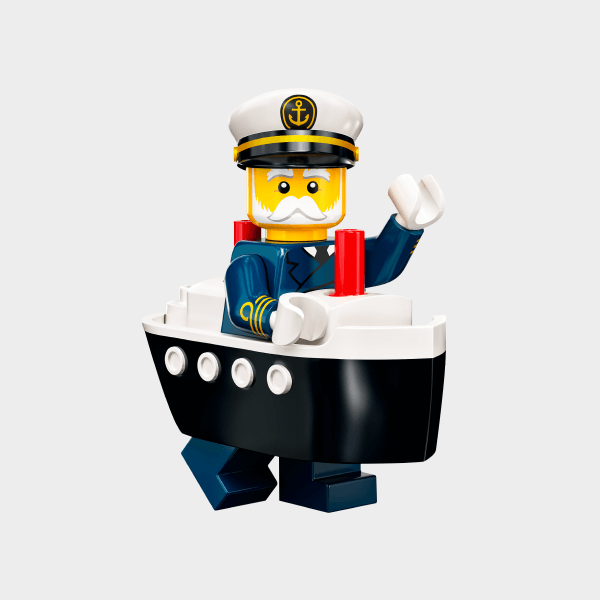 Ferry Captain – Lego Minifigures 71034 Series 23 – col23-10