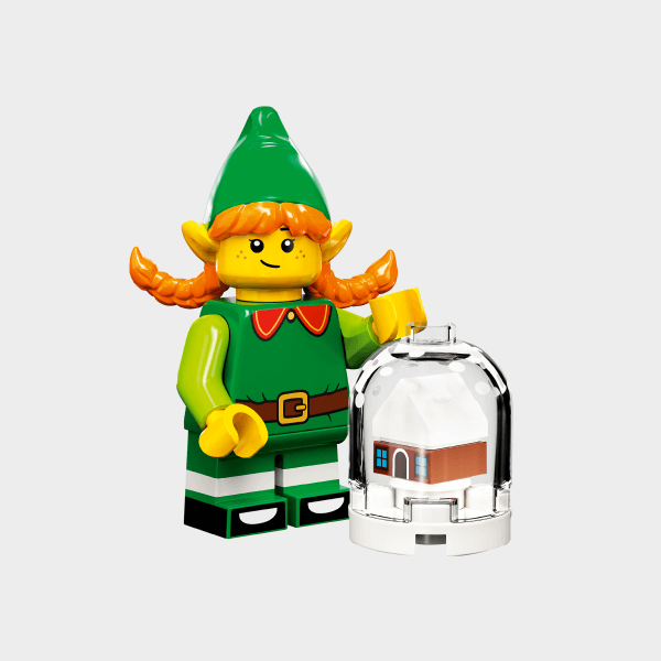 Holiday Elf – Lego Minifigures 71034 Series 23 – col23-5