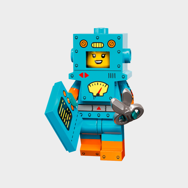 Cardboard Robot – Lego Minifigures 71034 Series 23 – col23-6