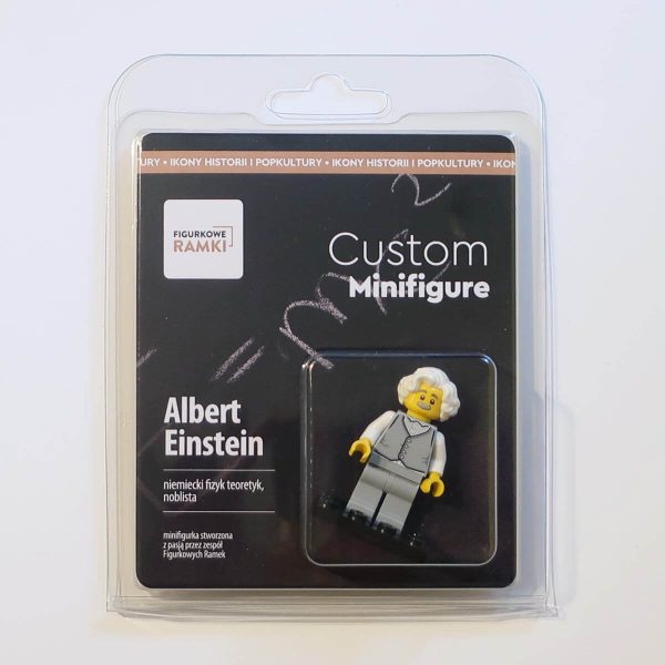 Albert Einstein – Custom Minifigure – figurka w blistrze