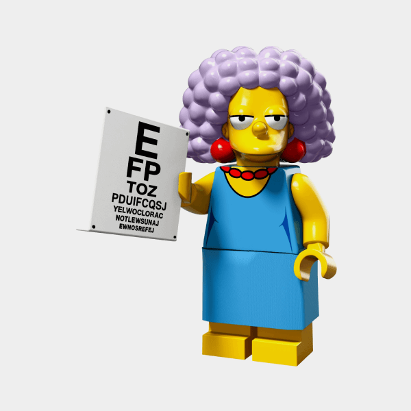 Selma – Lego Minifigures 71009 The Simpsons Series 2 Selma – Lego Minifigures 71009 The Simpsons Series 2