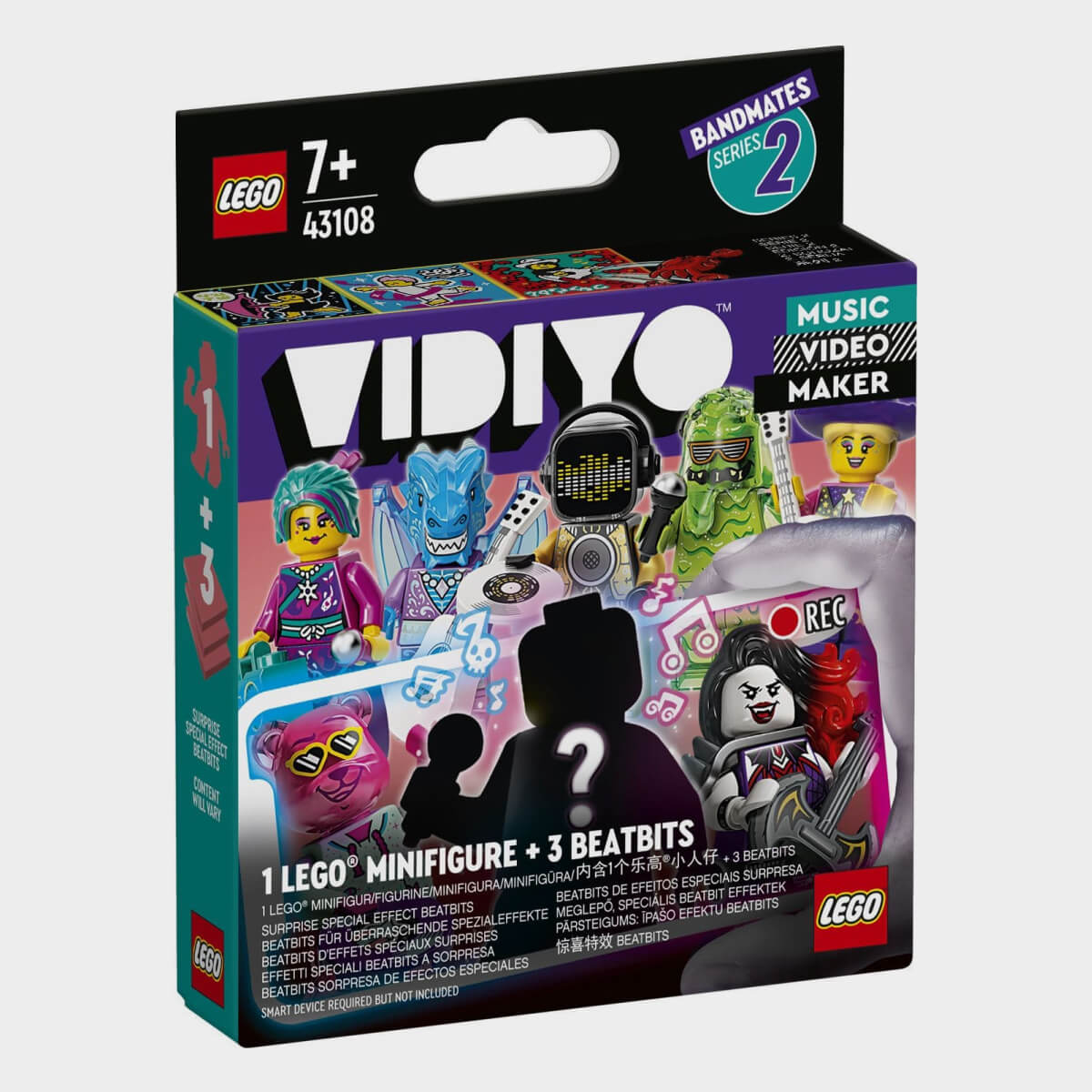 Kompletna kolekcja - Lego VIDIYO 43108 Bandmates Series 2