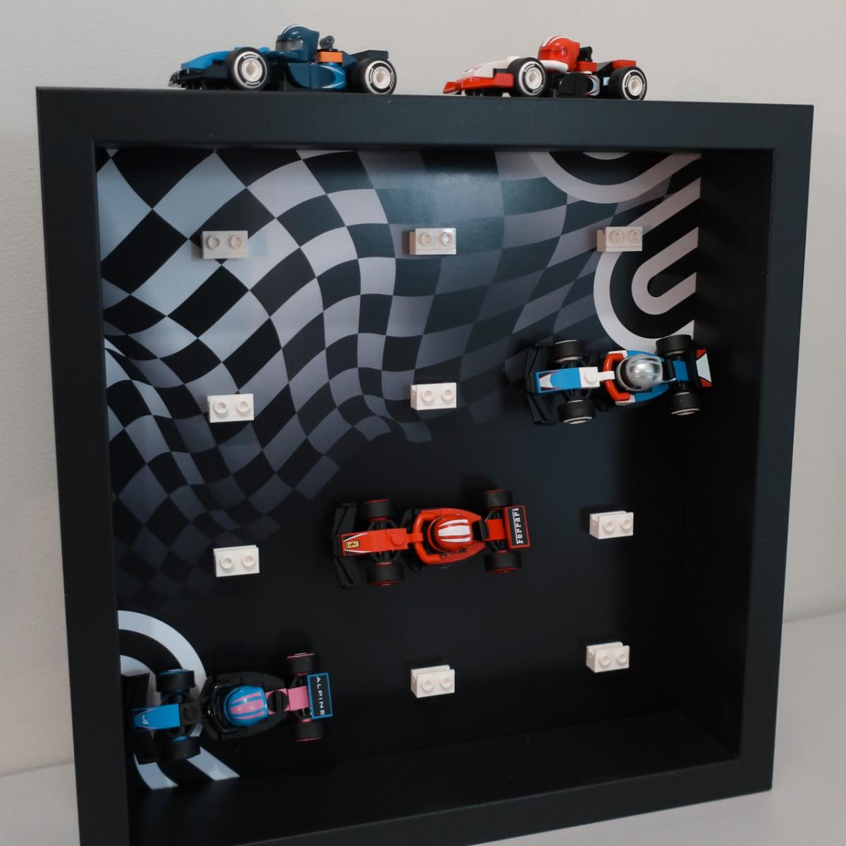 Ramka dla Lego 71049 F1 Collectible Race Cars - #3 Flaga