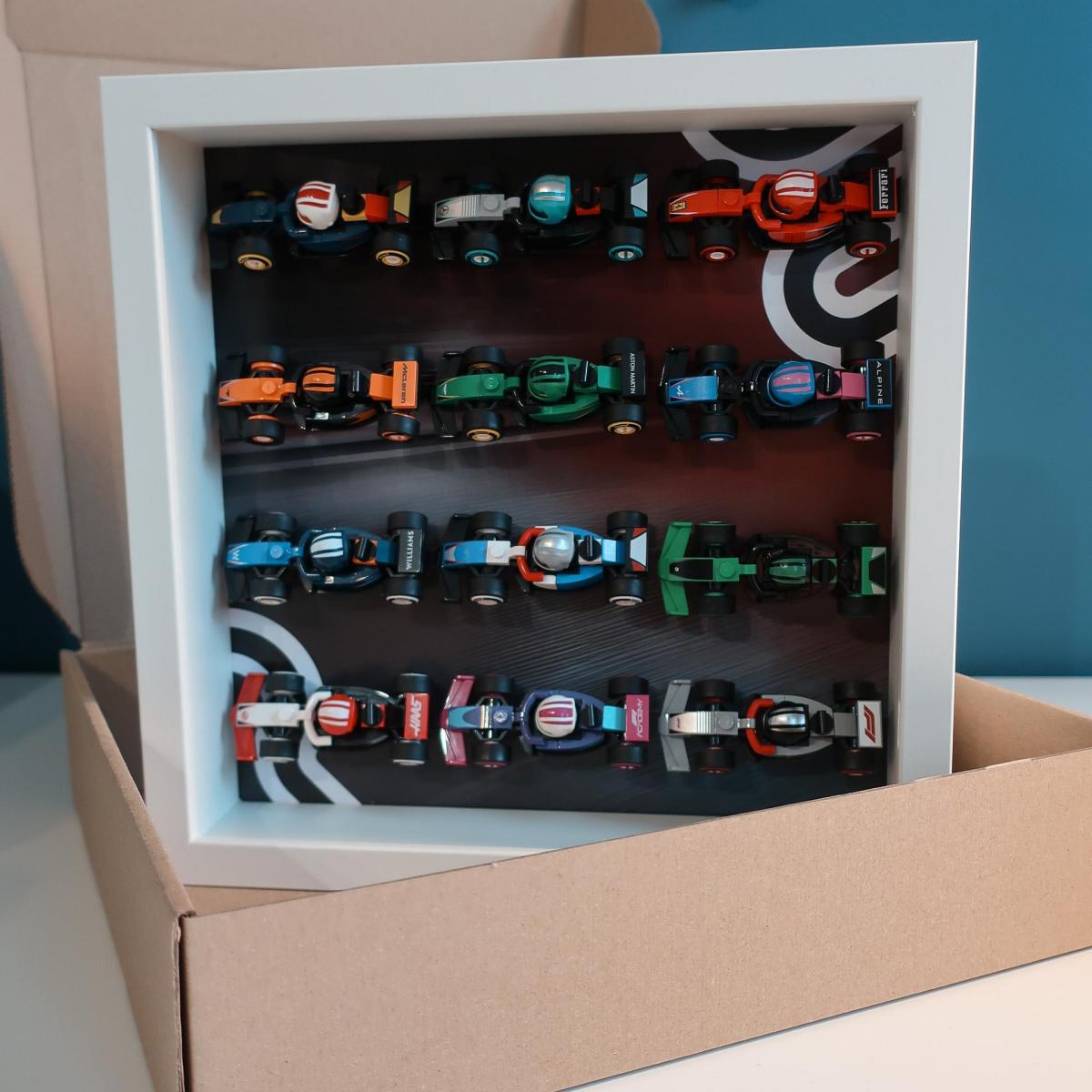 Ramka dla Lego 71049 F1 Collectible Race Cars - #1 Motyw serii