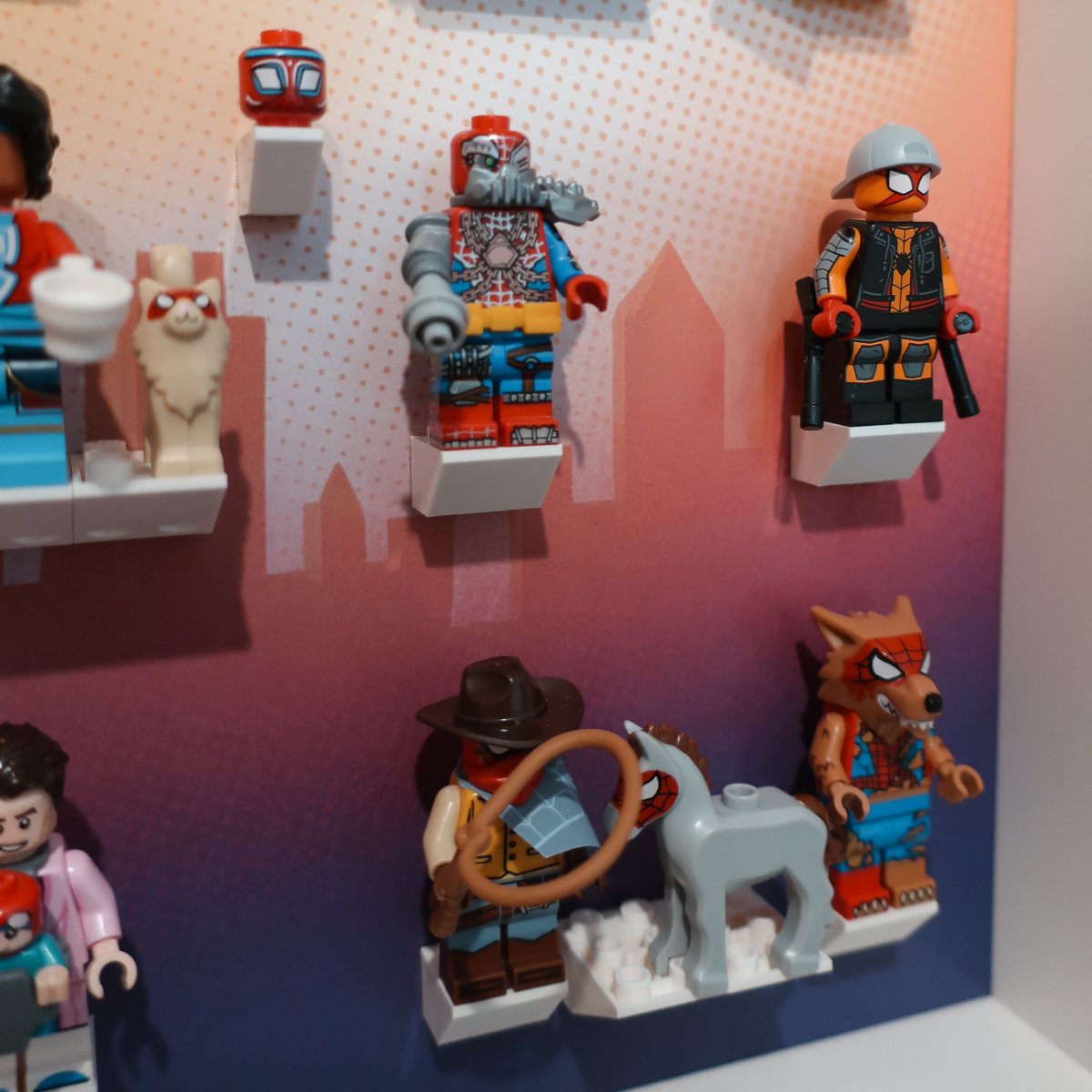 Ramka dla Lego Minifigures 71050 Spider-Man: Across the Spider-Verse Series - #2 Motyw serii