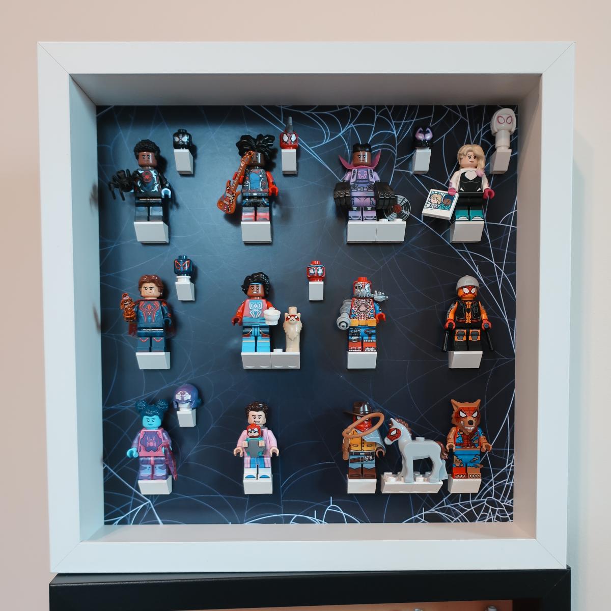 Ramka dla Lego Minifigures 71050 Spider-Man: Across the Spider-Verse Series - #3 Sieć