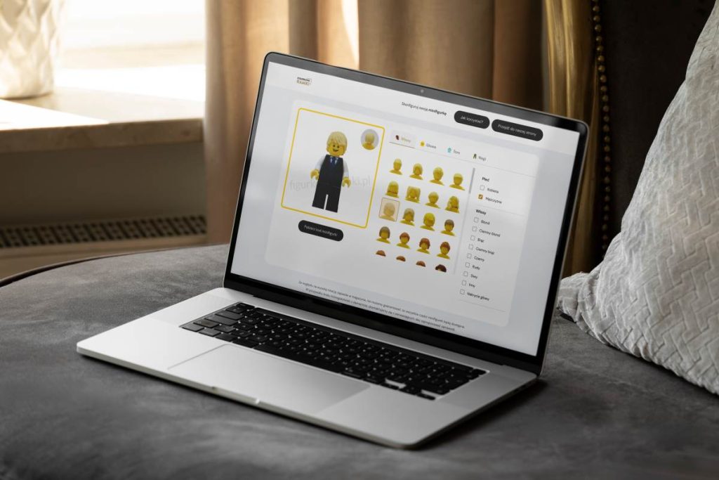 Konfigurator minifigurek z klocków LEGO – Figurkowe Ramki