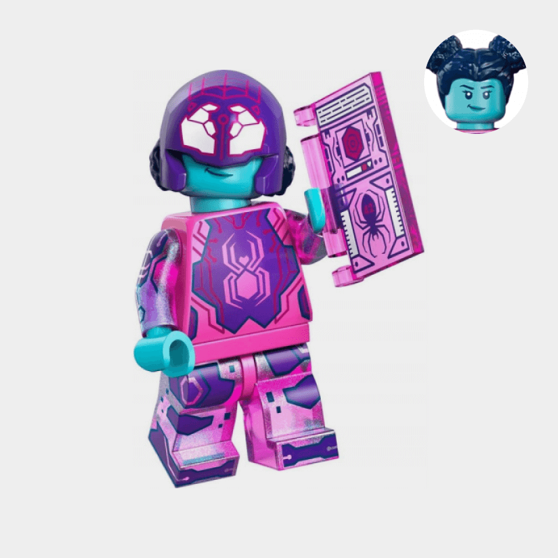 Margo Kess / Spider-Byte – Lego Minifigures 71050 Spider-Man: Across the Spider-Verse Series - colspi-9 Margo Kess / Spider-Byte – Lego Minifigures 71050 Spider-Man: Across the Spider-Verse Series - colspi-9