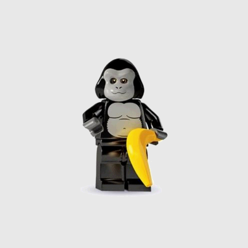 Lego Minifigures 8803 Series 3 Gorilla Suit Guy Lego Minifigures 8803 Series 3 Gorilla Suit Guy