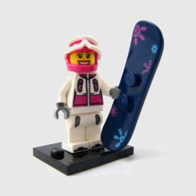 Lego Minifigures 8803 Series 3 Snowboarder Lego Minifigures 8803 Series 3 Snowboarder