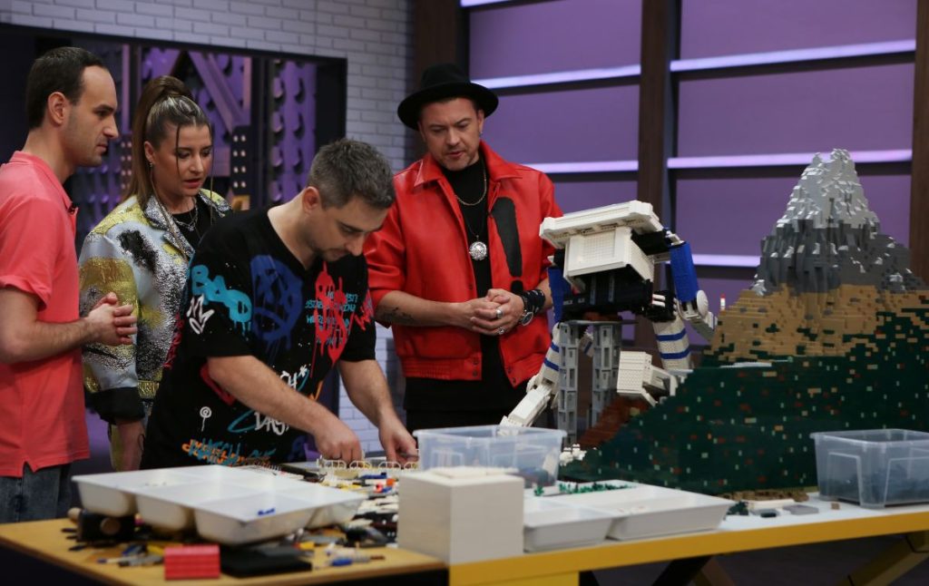 Bartosz Sasiński i Piotr Dryś - zwycięzcy LEGO Masters 4, fot. TVN