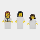 Minifigurka Panny Młodej z klocków LEGO