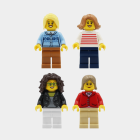 Minifigurka kobiety z klocków LEGO