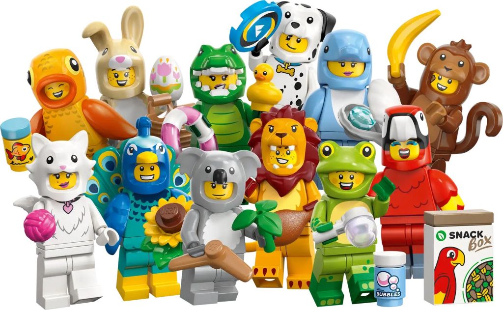 Zwierzęta w roli głównej – LEGO 71051 Minifigures Seria 28 Zwierzęta, fot. LEGO.com