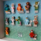 Ramka dla Lego Minifigures (Seria 28 Zwierzęta) - #2 Znaki zapytania