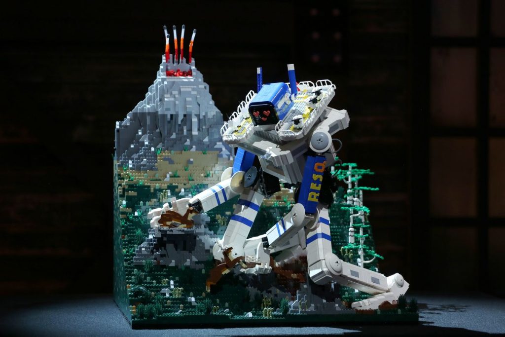 Zwycięzka budowla Barka i Piotrka z LEGO Masters 4, fot. TVN