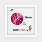 Ramka dla drugiej połówki z minifigurką – 100% Żona
