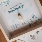 Pamiątka Pierwszej Komunii Świętej z minifigurką - Błękitna Nadzieja