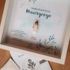 Pamiątka Pierwszej Komunii Świętej z minifigurką - Błękitna Nadzieja