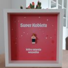 Ramka dla drugiej połówki z minifigurką – Super Kobieta
