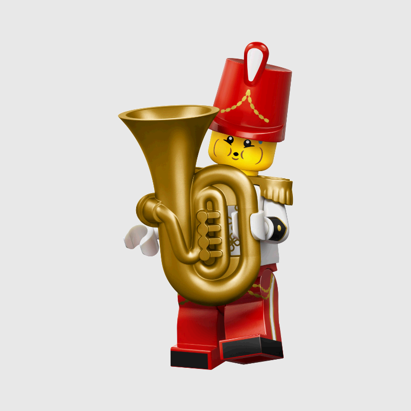 Tuba Player - Lego Minifigures 71052 Series 29 – col29-8
