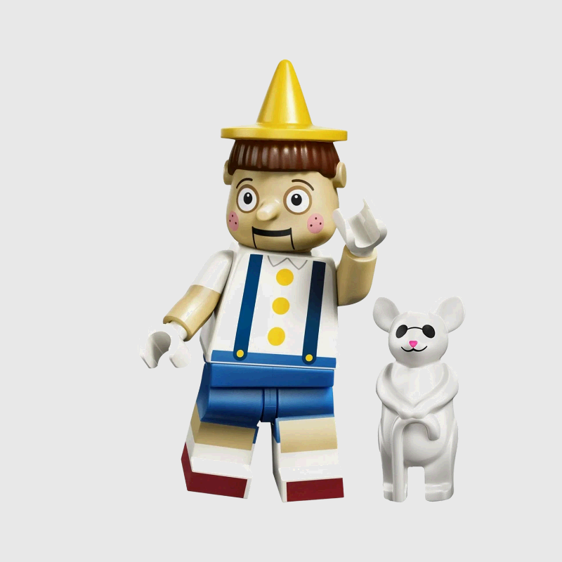 Pinocchio – Lego Minifigures 71053 Shrek Series – colshr-8 Pinocchio – Lego Minifigures 71053 Shrek Series – colshr-8